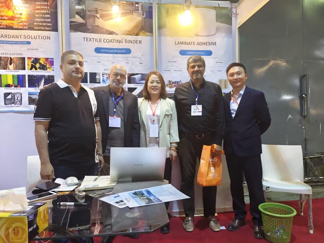 Zhejiang Ruico Advanced Materials Co., Ltd. a participat la cea de-a 26-a Expoziție de textile din Asia